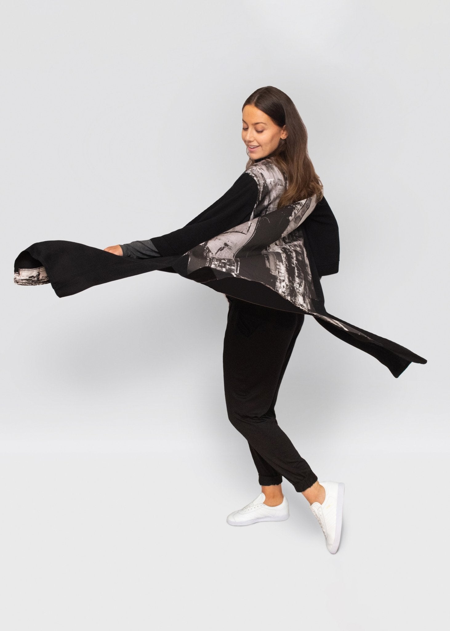 kimono - black-Úton Maternity-stride