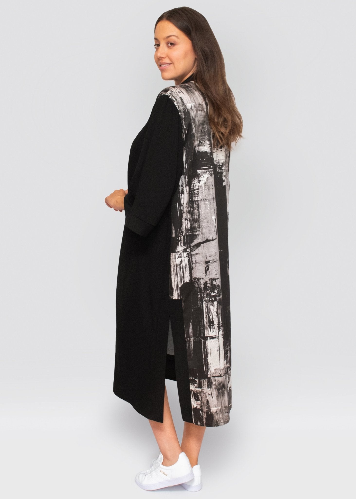 kimono - black-Úton Maternity-stride