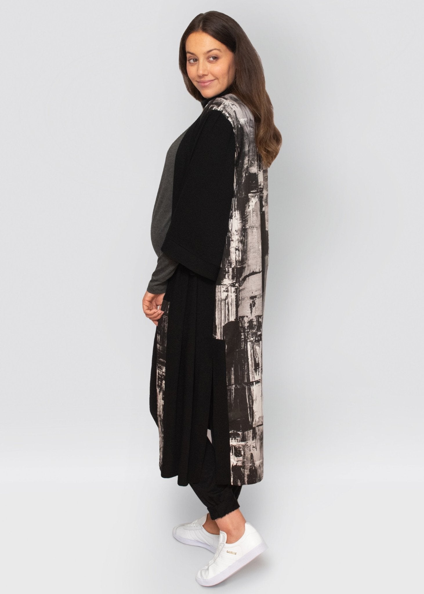 kimono - black-Úton Maternity-stride