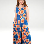 LARA FLORAL TIER MAXI DRESS-Zoha-stride