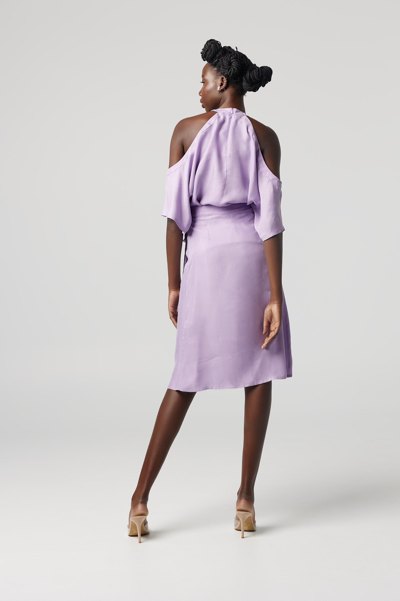 Lavender Love Wrap Skirt-Why Mary-stride