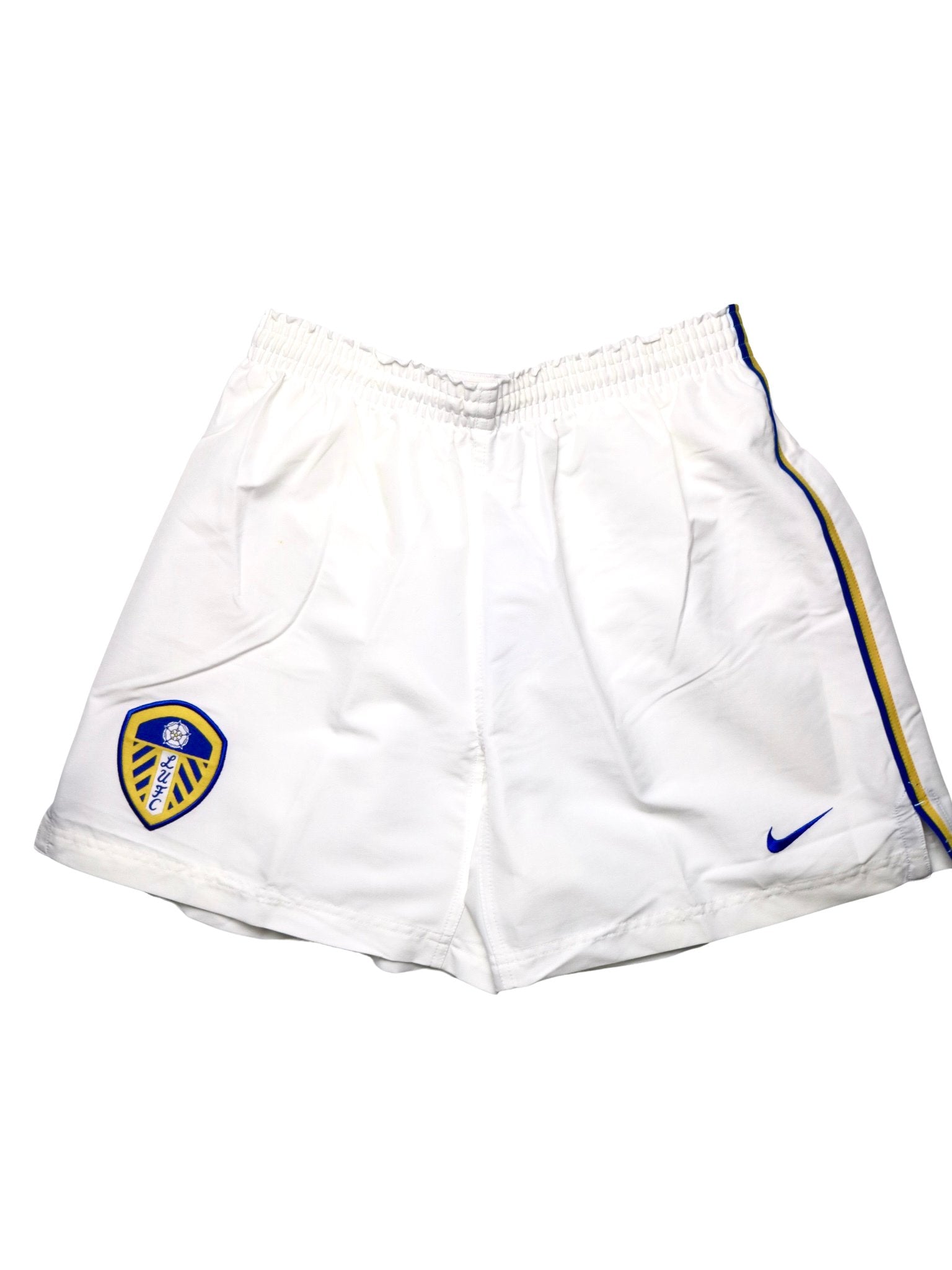 Leeds United Home Shorts 2000-2002 M-Unwanted FC-stride