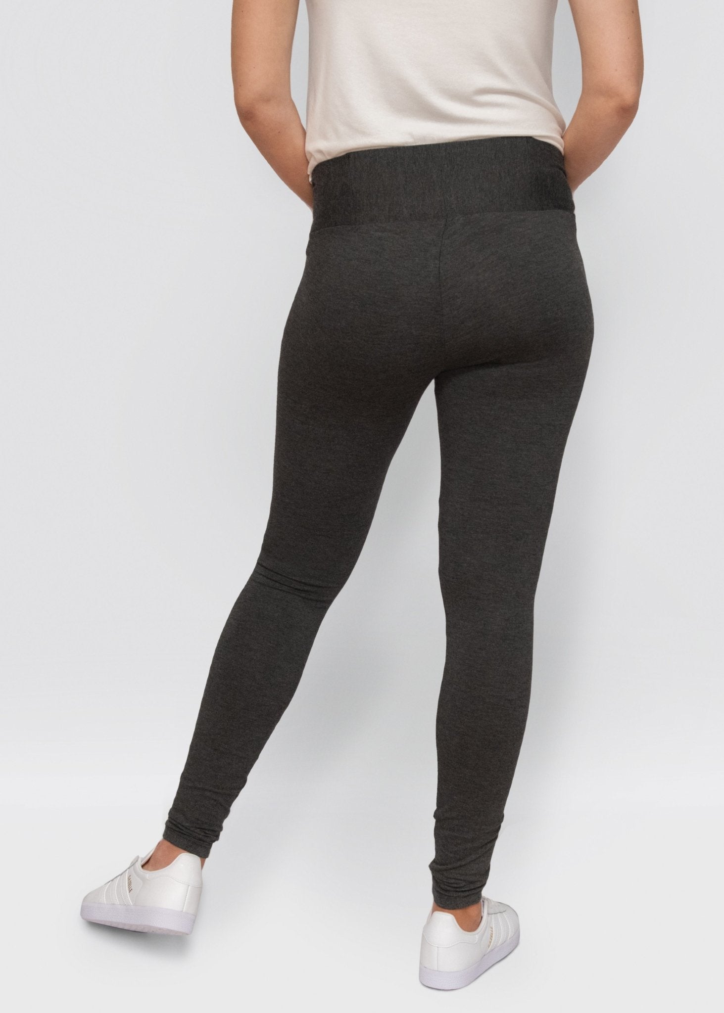 leggings - charcoal-Úton Maternity-stride