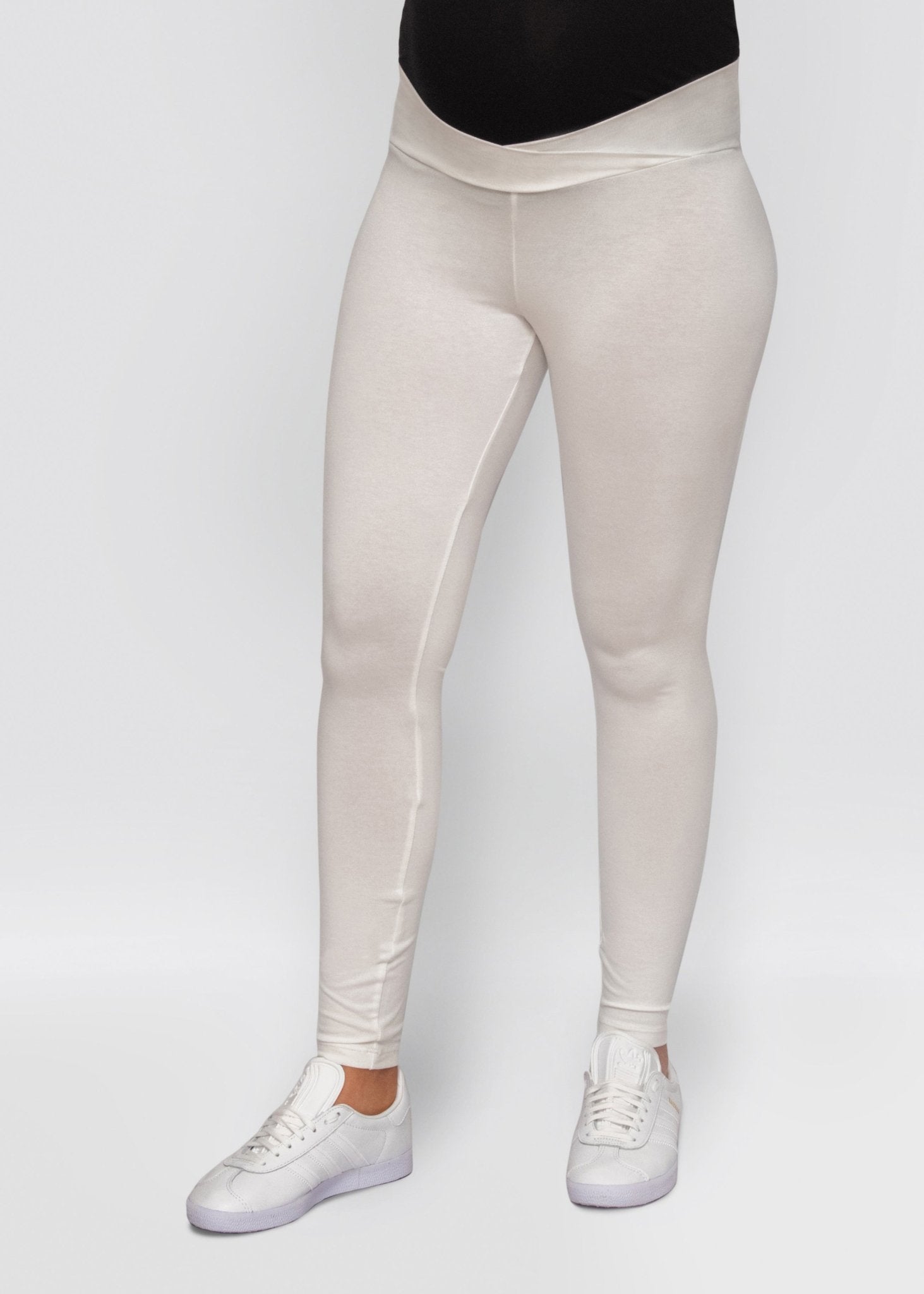 leggings - white-Úton Maternity-stride