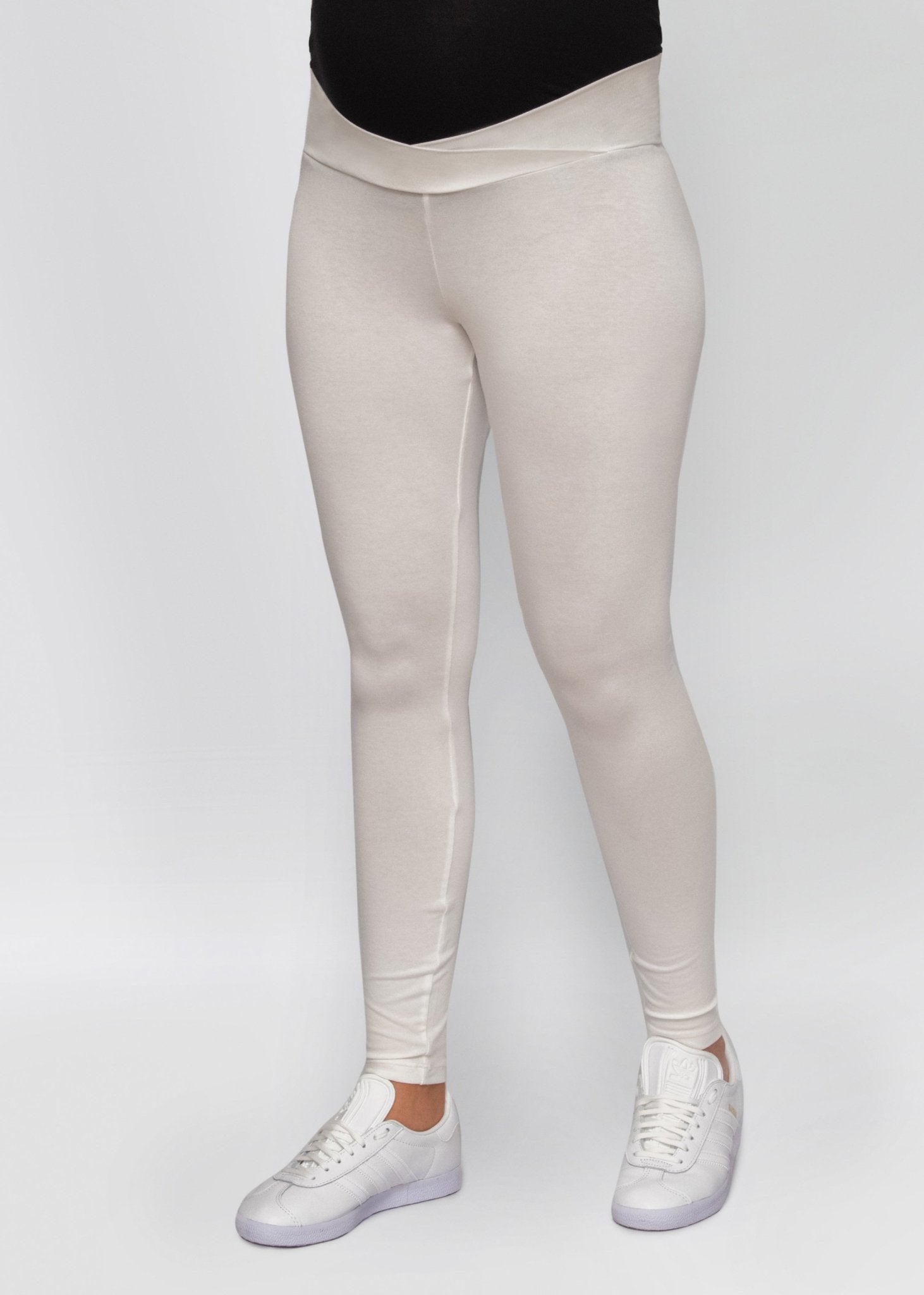 leggings - white-Úton Maternity-stride