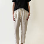 Linen Easy Pant - Bone-Tluxe-stride