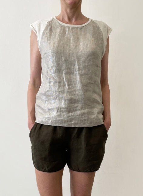 Linen Luxe Top-Tluxe-stride