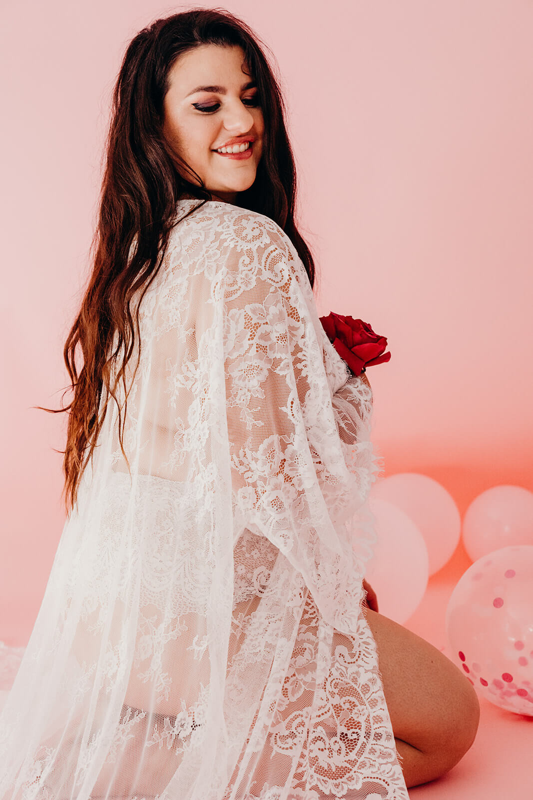 Faith White Robe