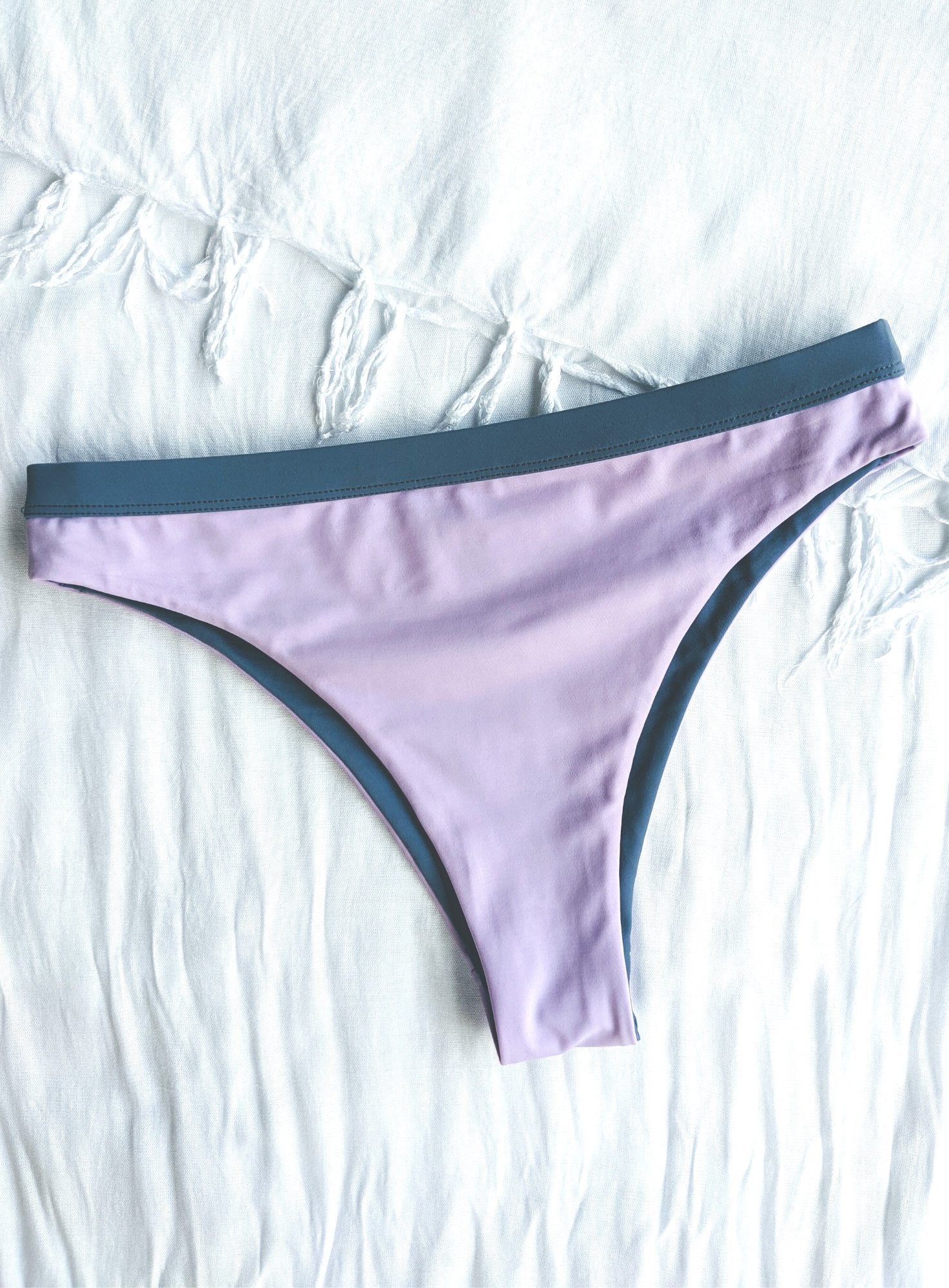 Lyn Reversible Bikini Bottom - Blue/Lilac-Yindi & Salt-stride