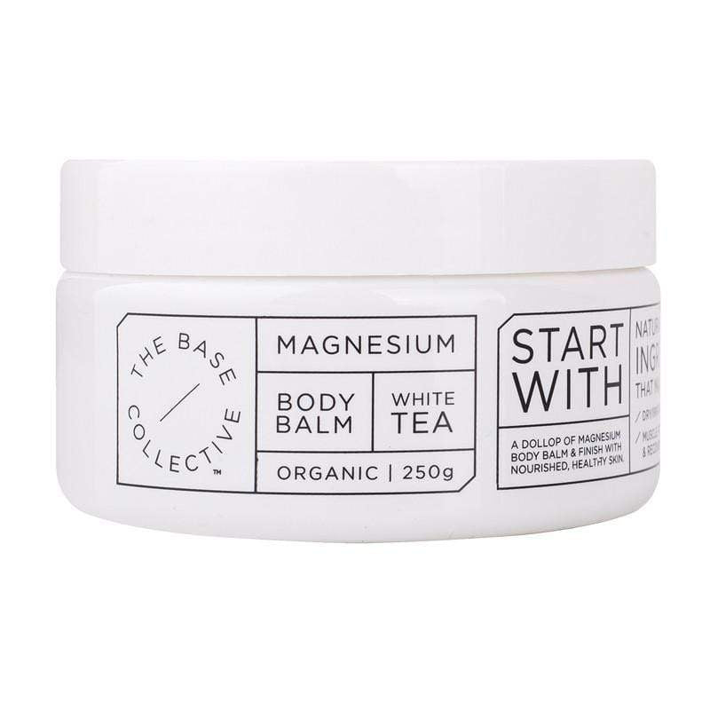 Magnesium + White Tea Body Balm-The Base Collective-stride