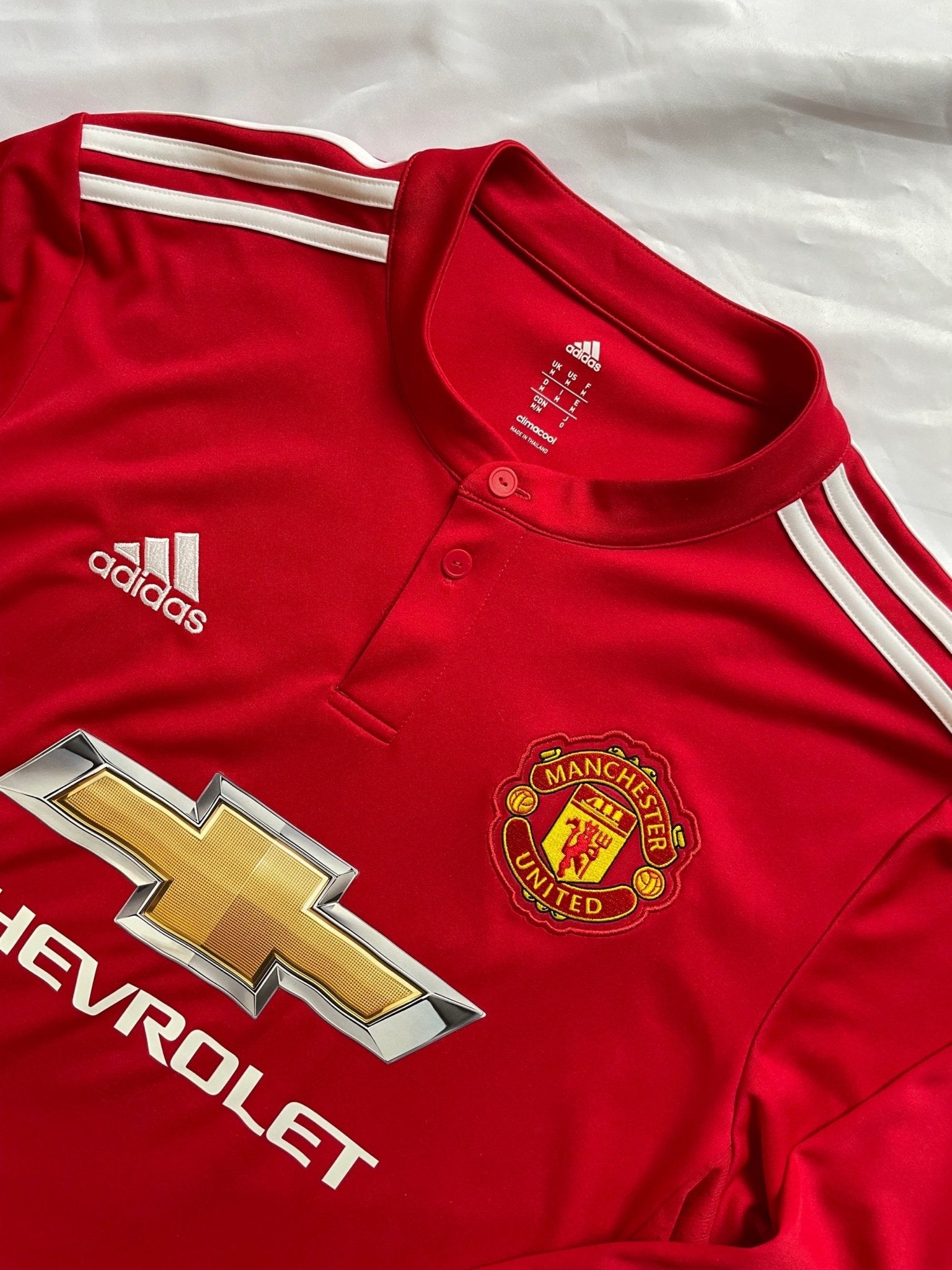 Manchester United Home Long Sleeve 2017-2018 M-Unwanted FC-stride