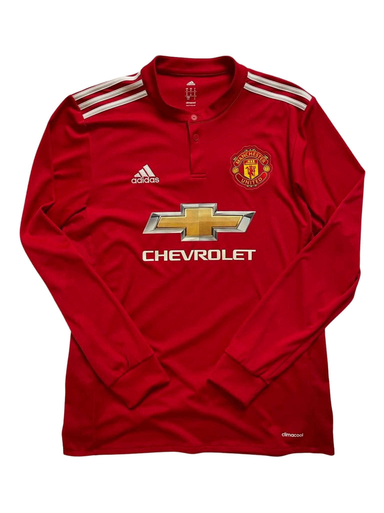 Manchester United Home Long Sleeve 2017-2018 M-Unwanted FC-stride