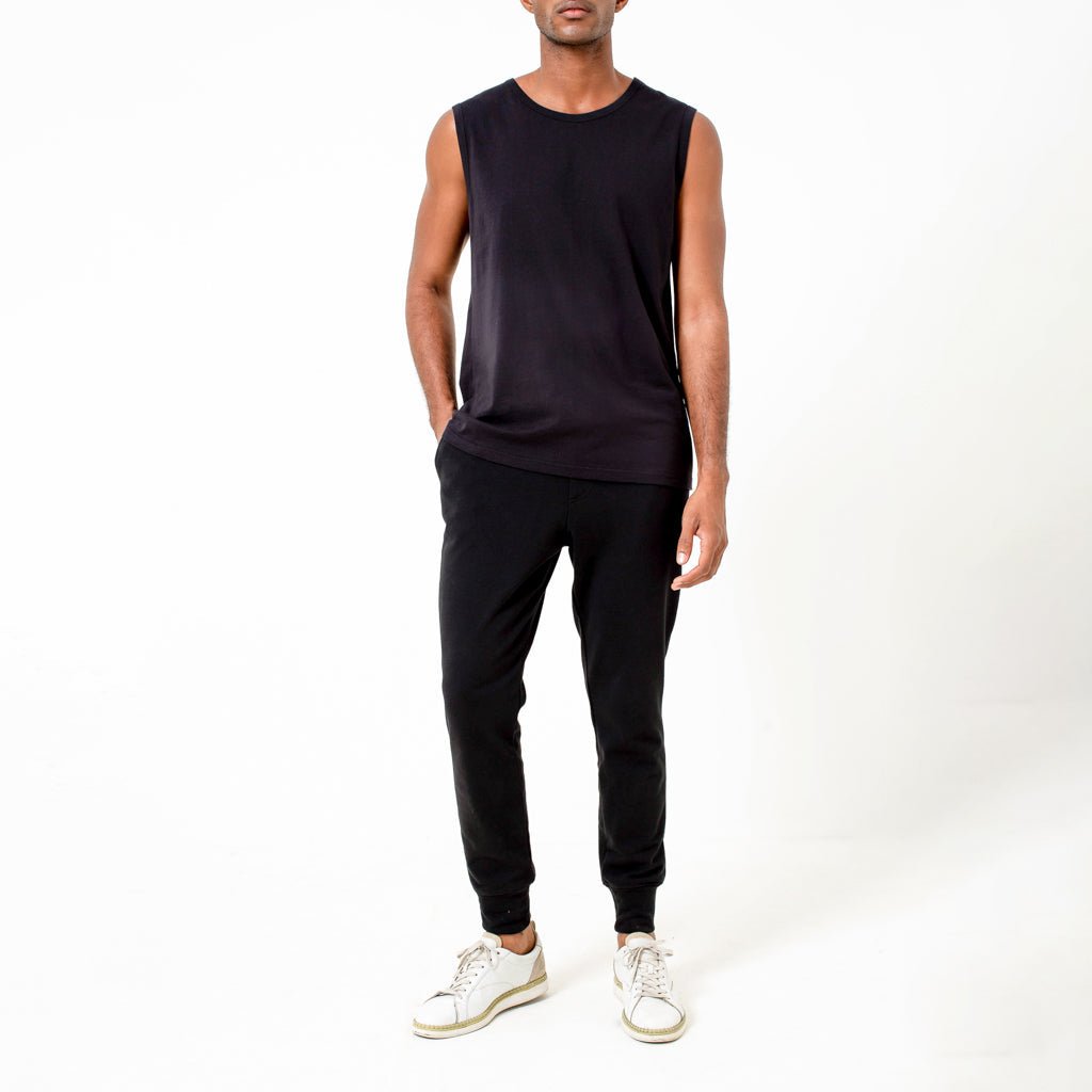 Men's Joggers | Black-Dorsu-stride