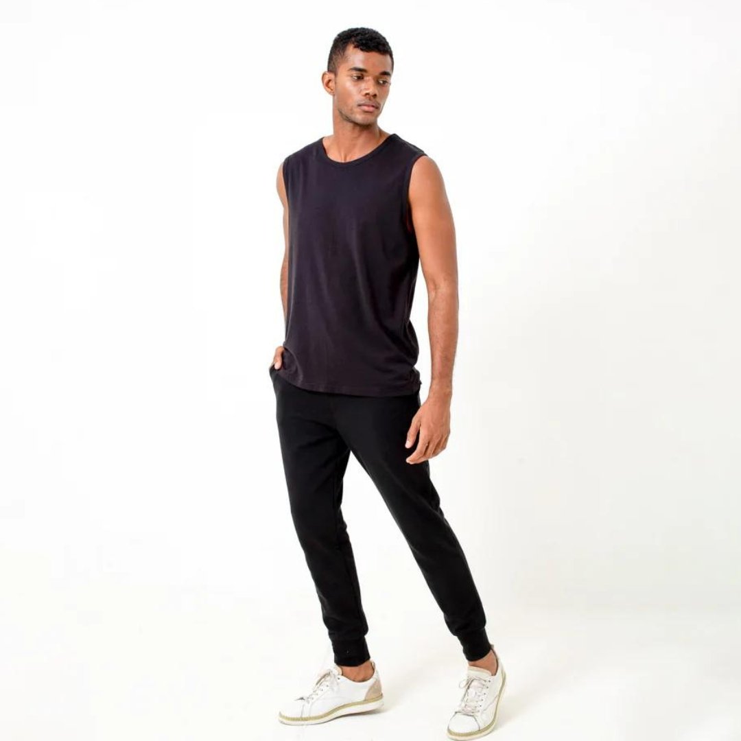 Men's Joggers | Black-Dorsu-stride