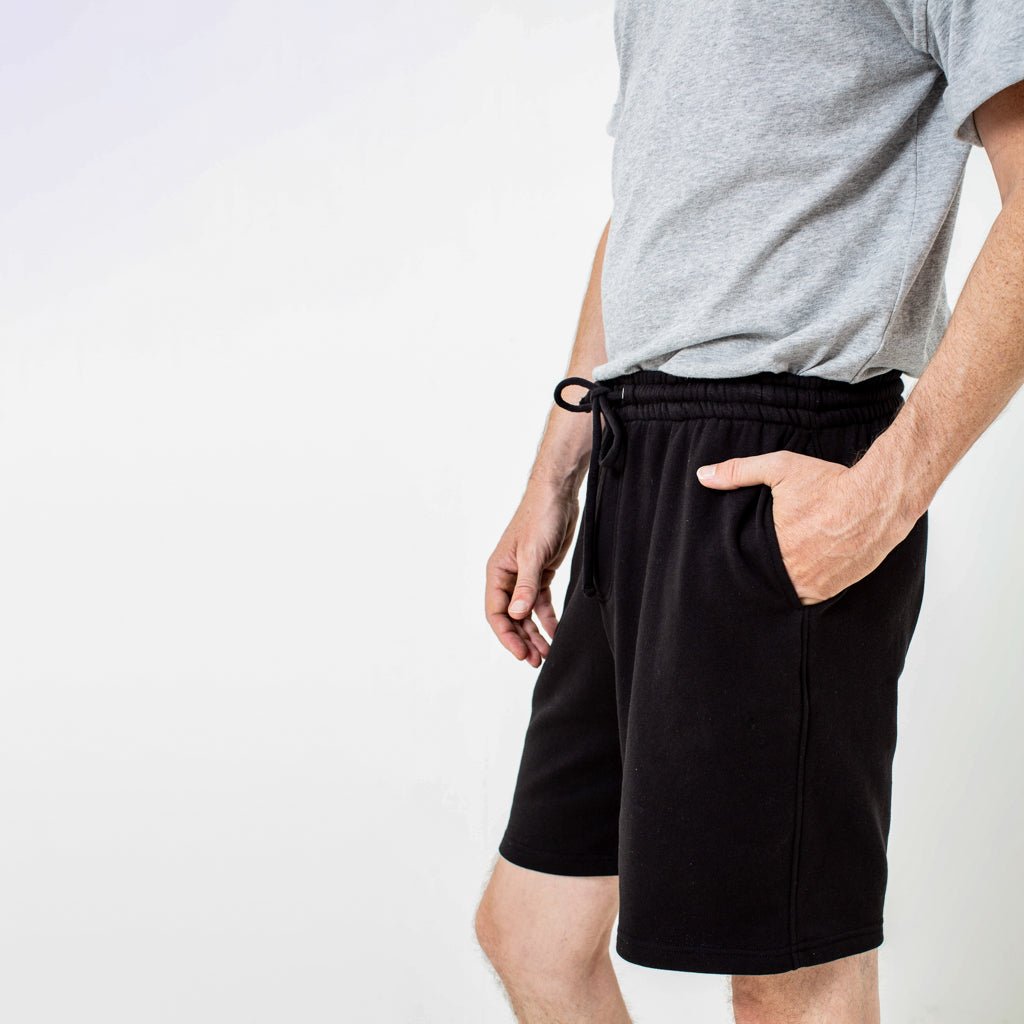 Men's Lounge Shorts | Black-Dorsu-stride