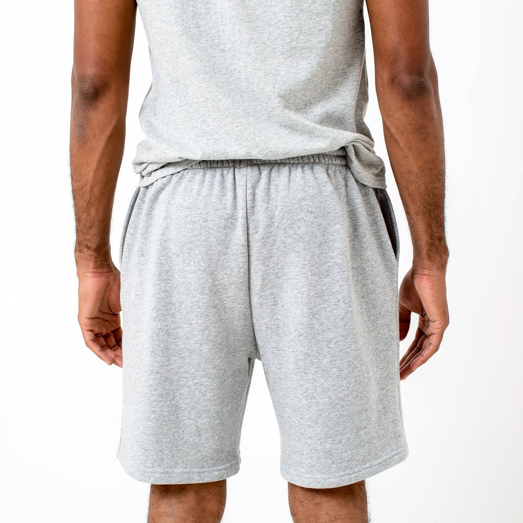 Men's Lounge Shorts | Grey Marle-Dorsu-stride