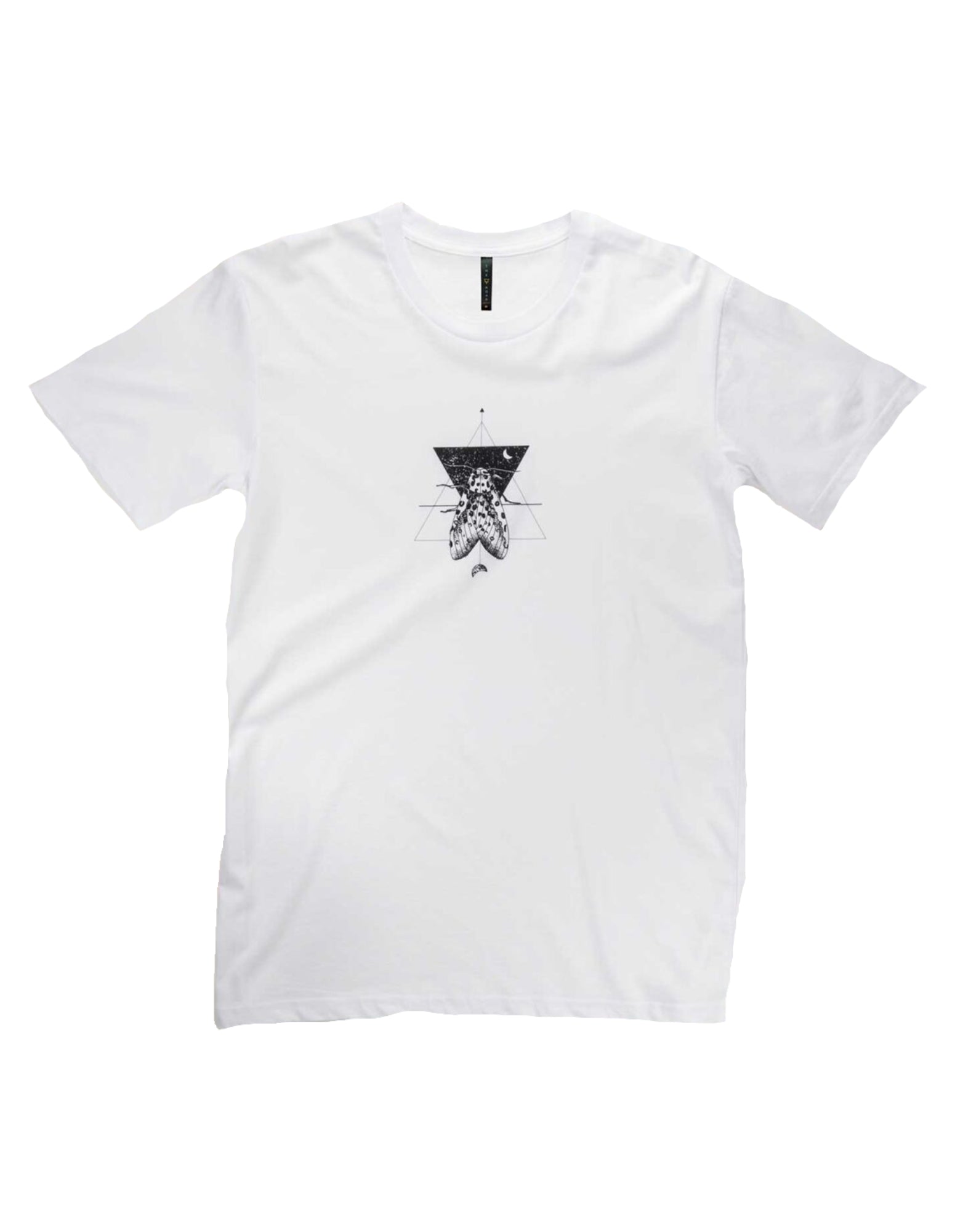Men's, Printed Naked Lunch Tee, White-The Road-stride