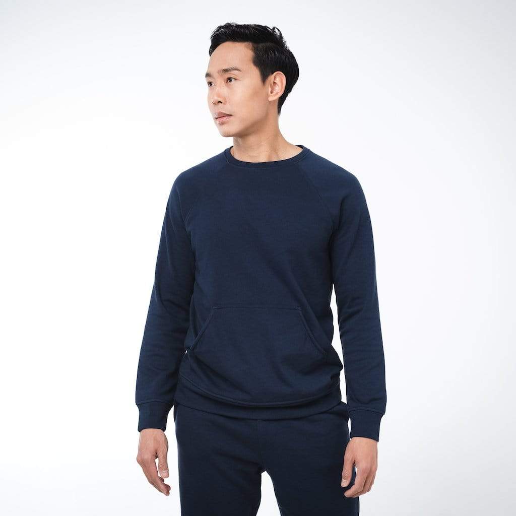Men's Sweatshirt | Navy-Dorsu-stride