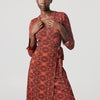 "Moroccan Sunset" Wrap Dress-Why Mary-stride