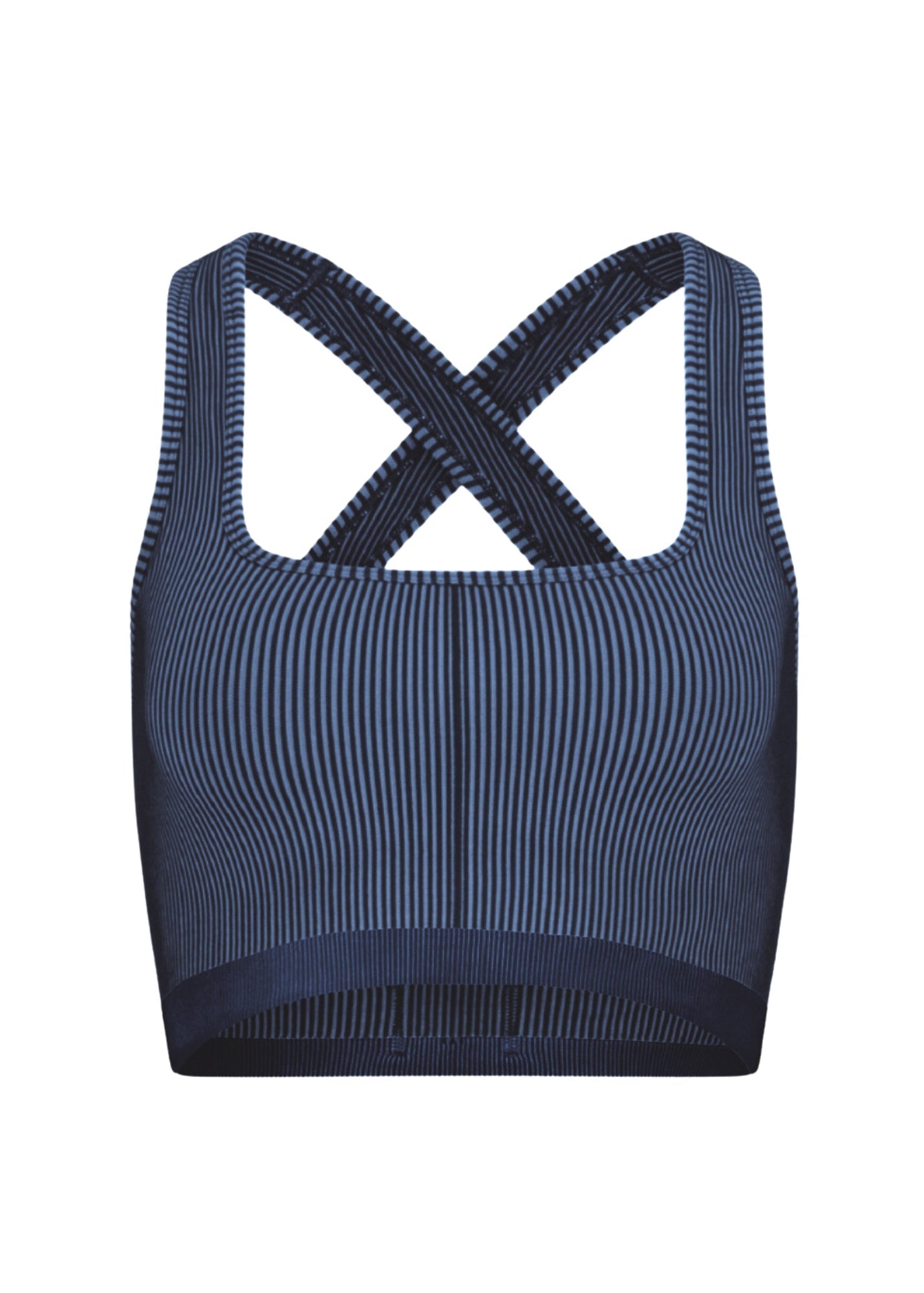 Move Criss Cross Crop - Blue-Pinky & Kamal-stride