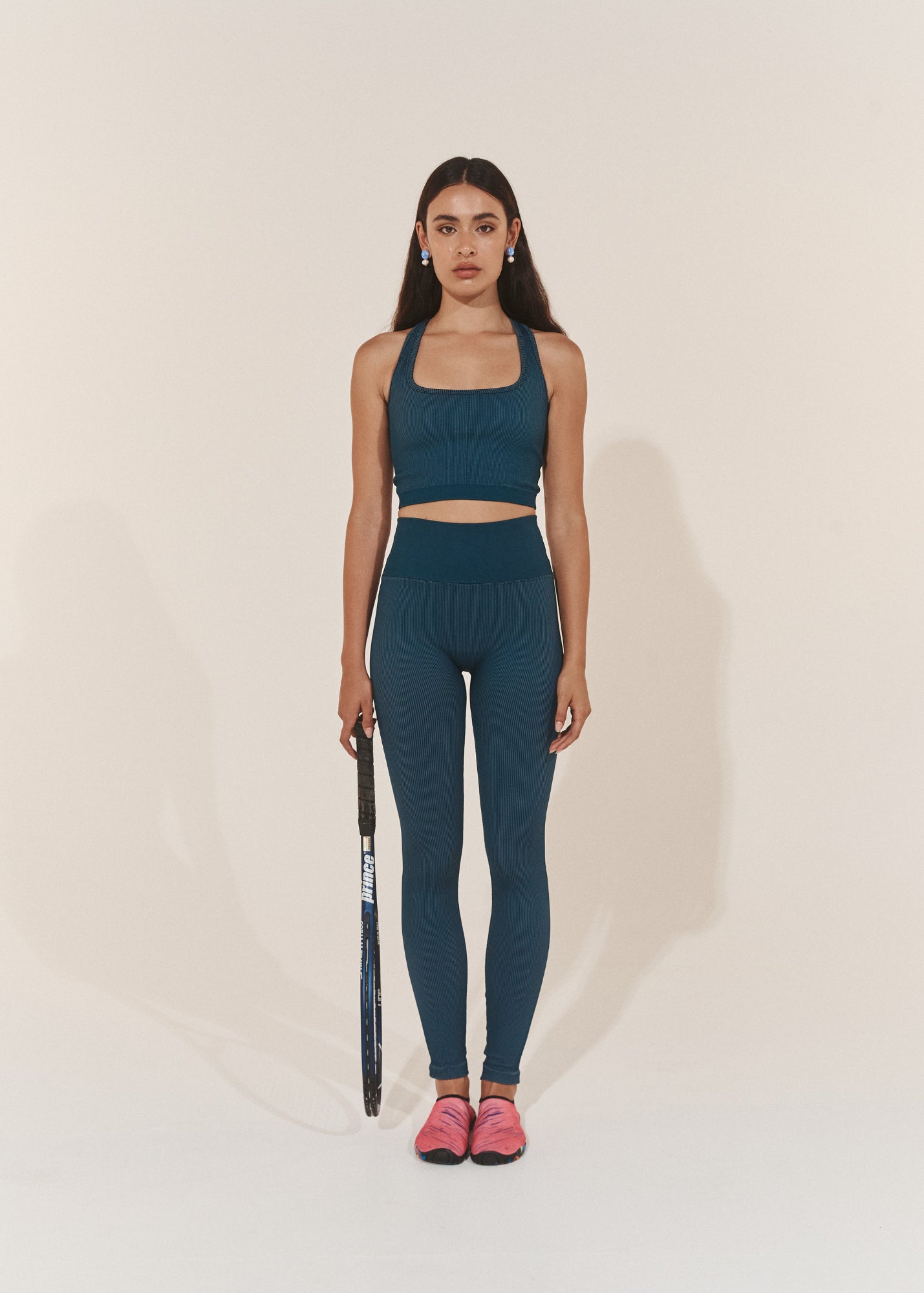 Move Legging 02 - Deep Blue-Pinky & Kamal-stride