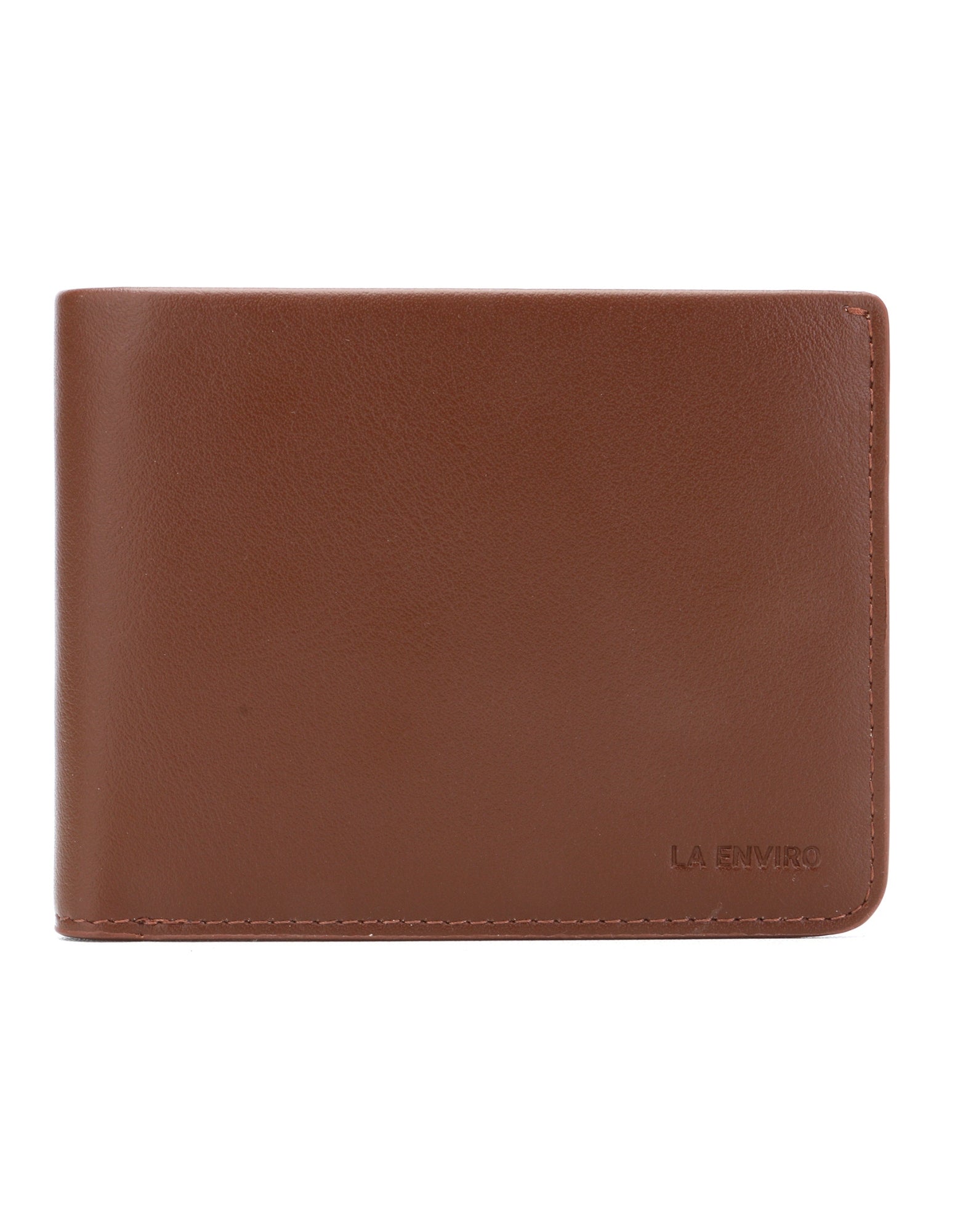 NEWTOWN VEGAN LEATHER WALLET - BROWN-La Enviro-stride