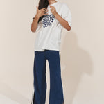 Odyssey Terry Towelling Pant - Marine Blue-Pinky & Kamal-stride