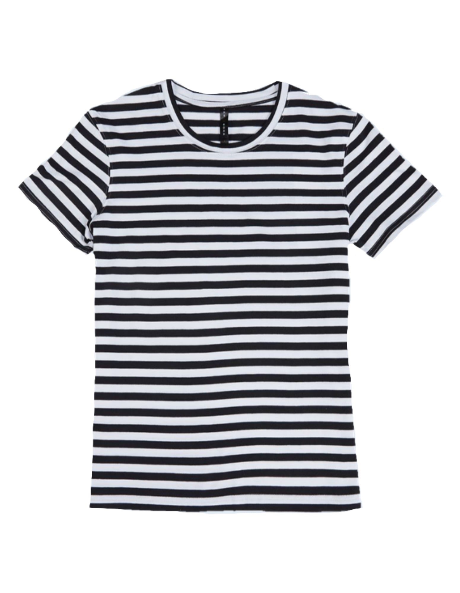 Organic Cotton, Women's, Classico Tee, Stripe-The Road-stride