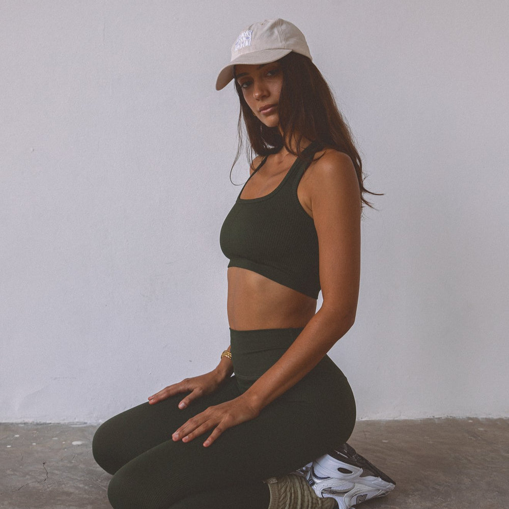 PK Bubble Logo Dad Cap - Cream/White-Pinky & Kamal-stride