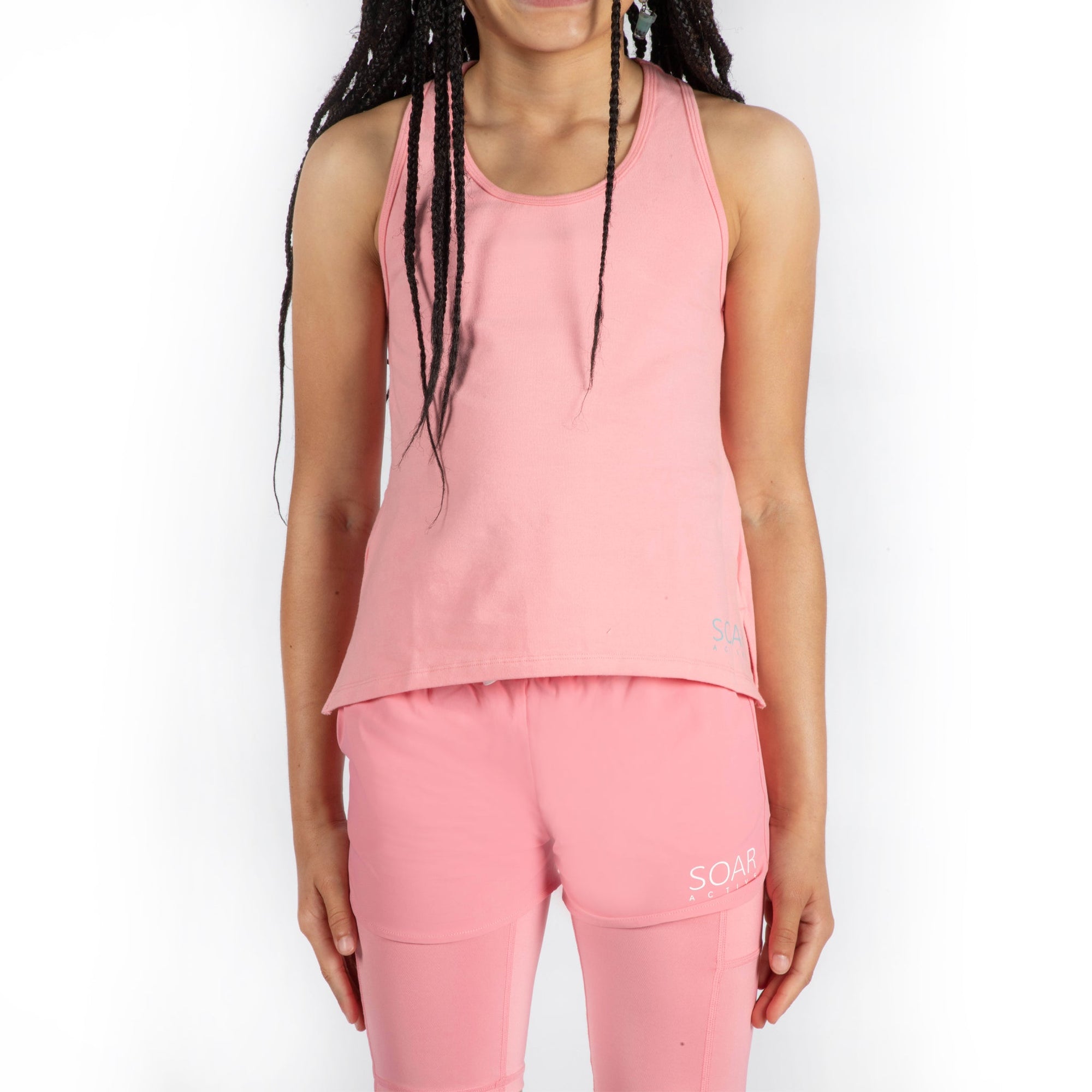 Racer Back Singlet-Soar Active-stride