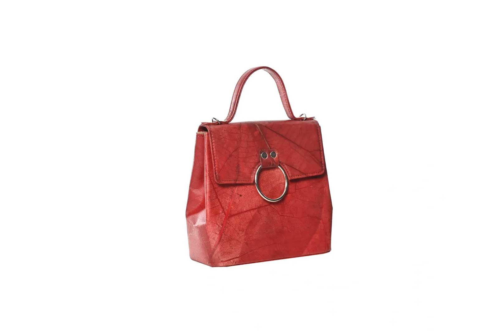 Red Handbag-Karuna Dawn-stride