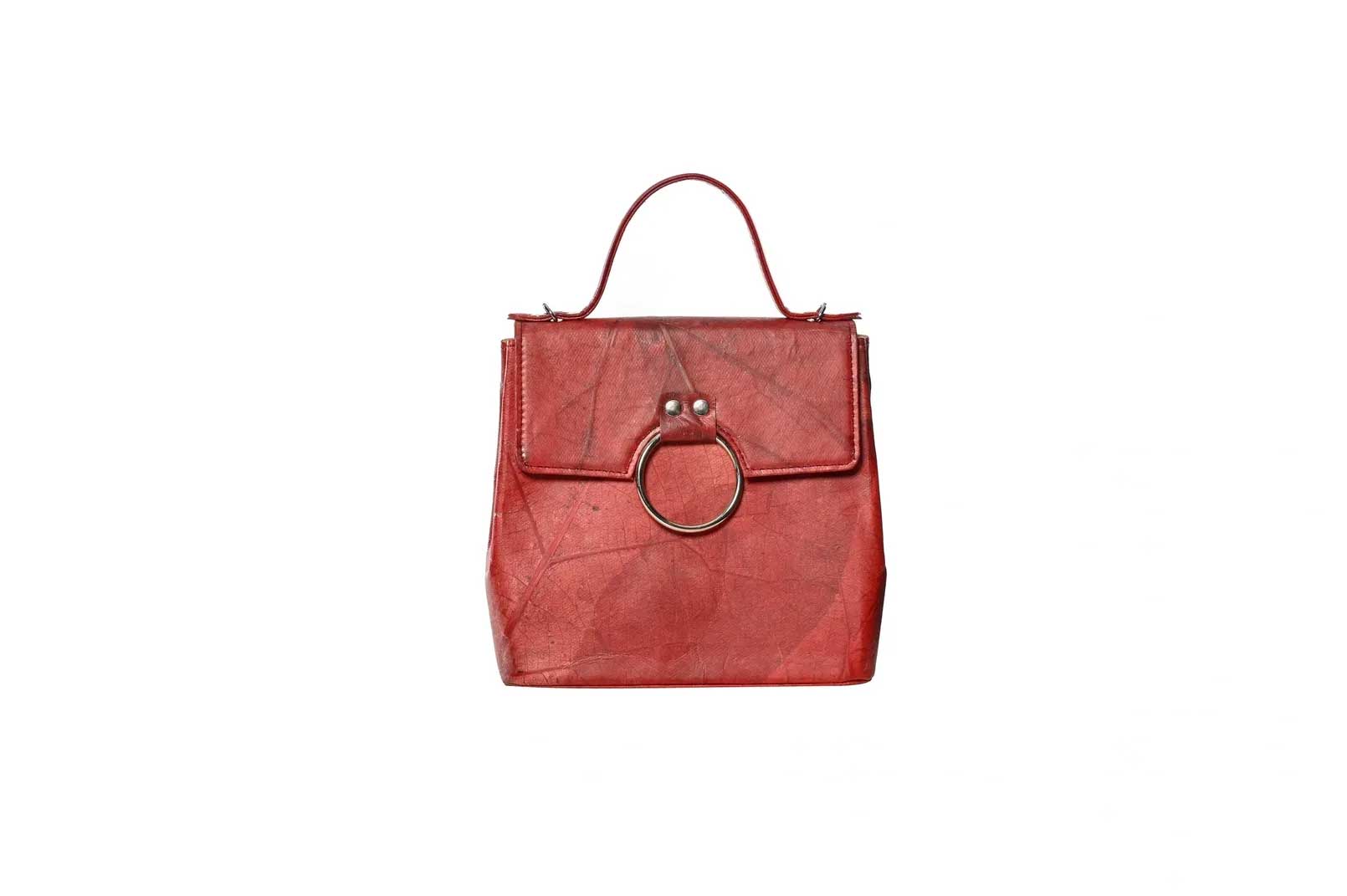 Red Handbag-Karuna Dawn-stride