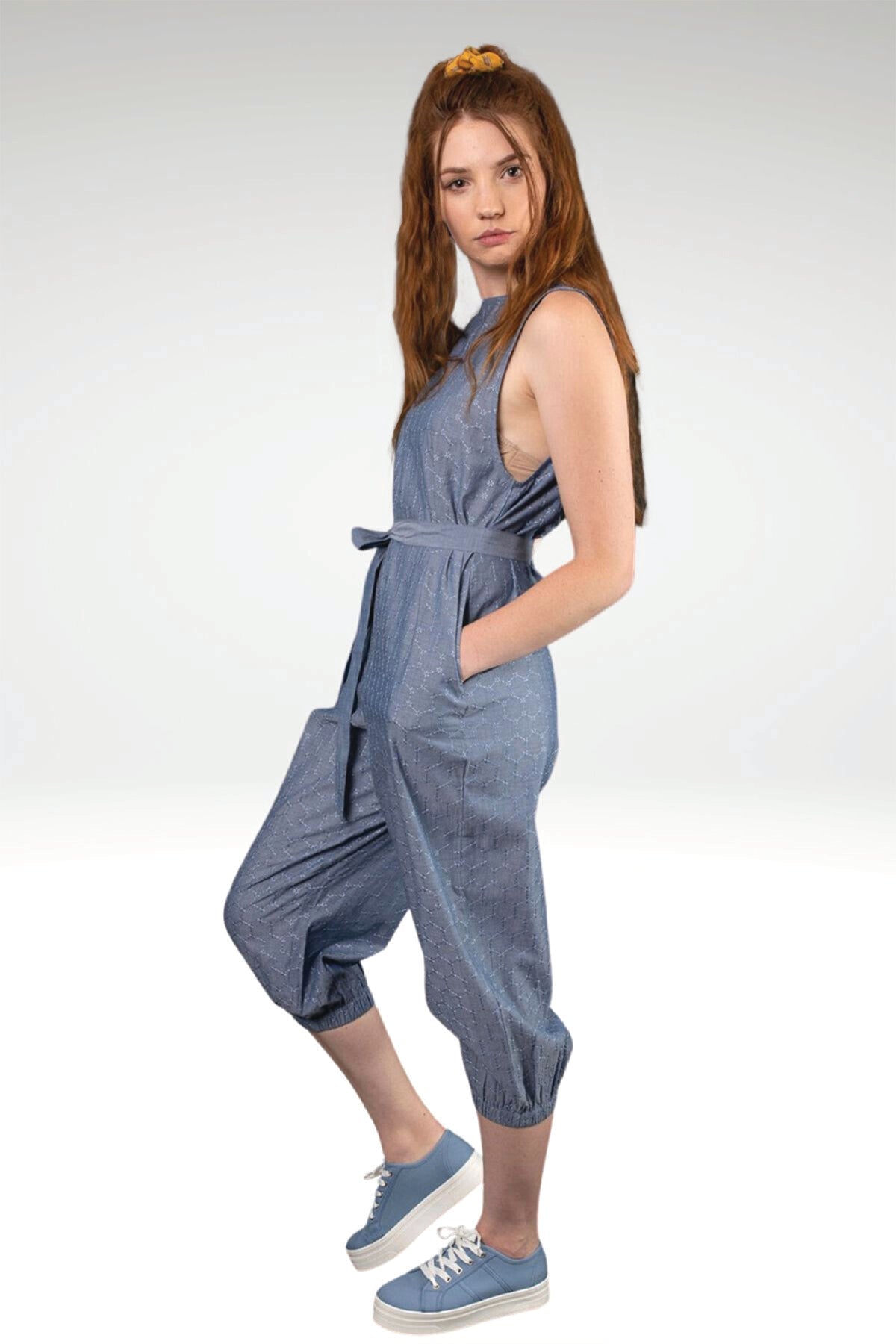 REHAN EMBROIDERED JUMPSUIT-Zoha-stride