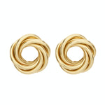 Rope Stud Earrings-ALKAM-stride