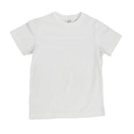 Round Neck T-Shirt, Kids White-Etiko-stride
