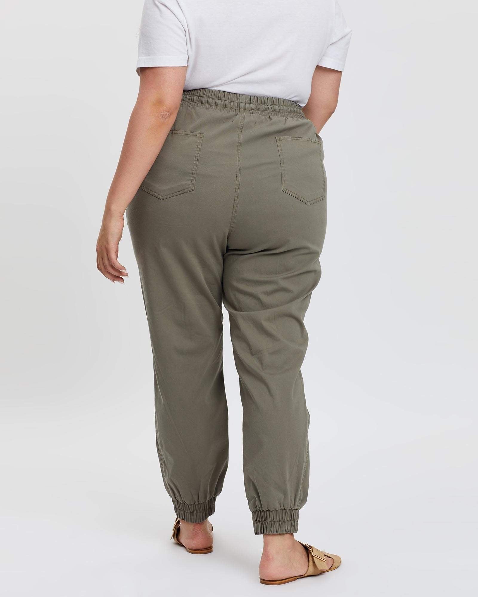 Ryker Ripped Joggers // Muted Green-Hope & Harvest-stride