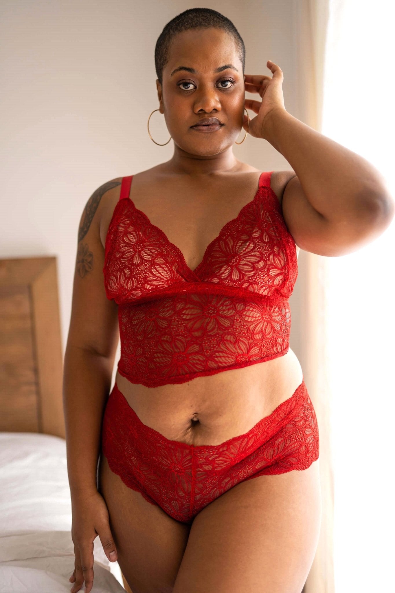 Scarlett French Knickers-Lazy Girl Lingerie-stride