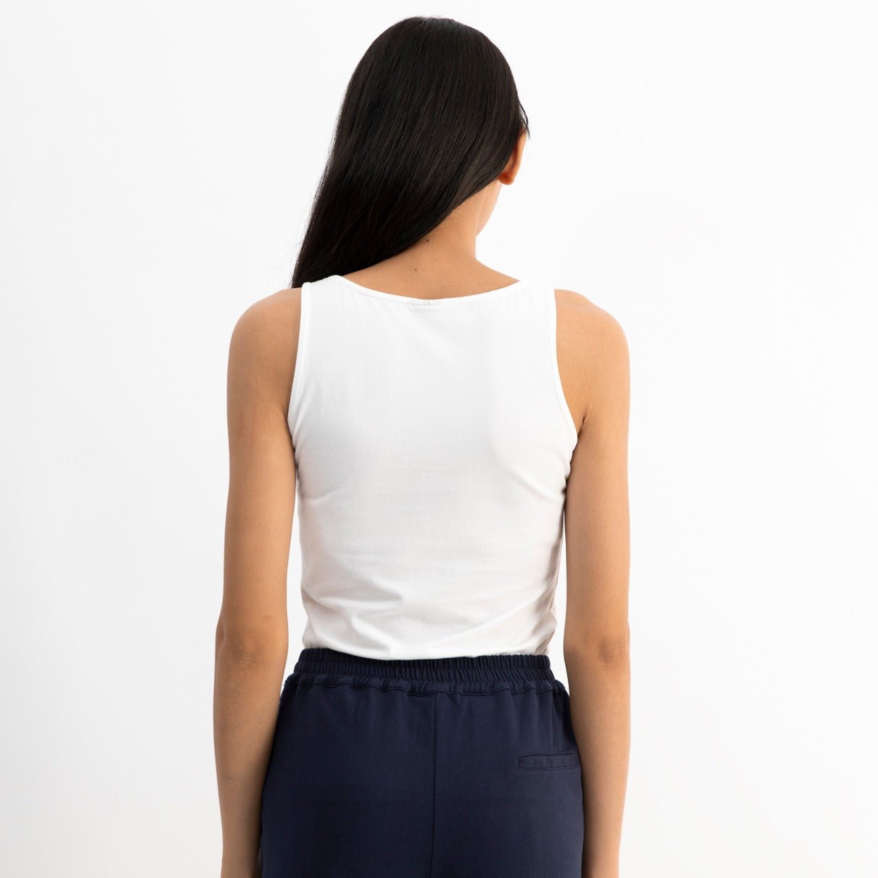 Shape Tank | White-Dorsu-stride