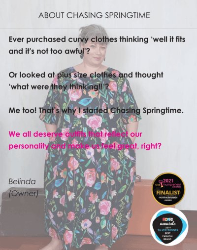 Shop Plus Size Dresses | Plus Size Cotton Dress - V Neck Millican-Chasing Springtime-stride