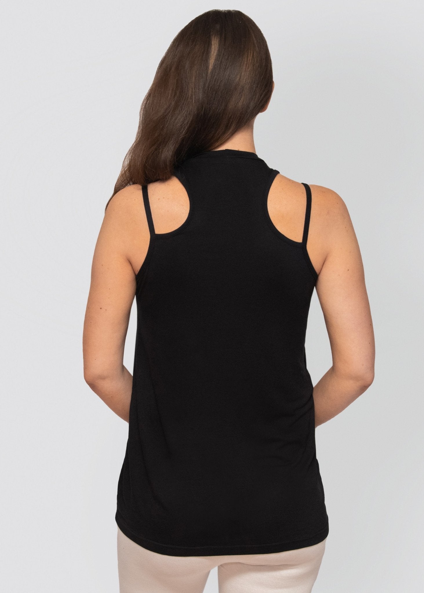 singlet - black-Úton Maternity-stride