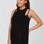 singlet - black-Úton Maternity-stride