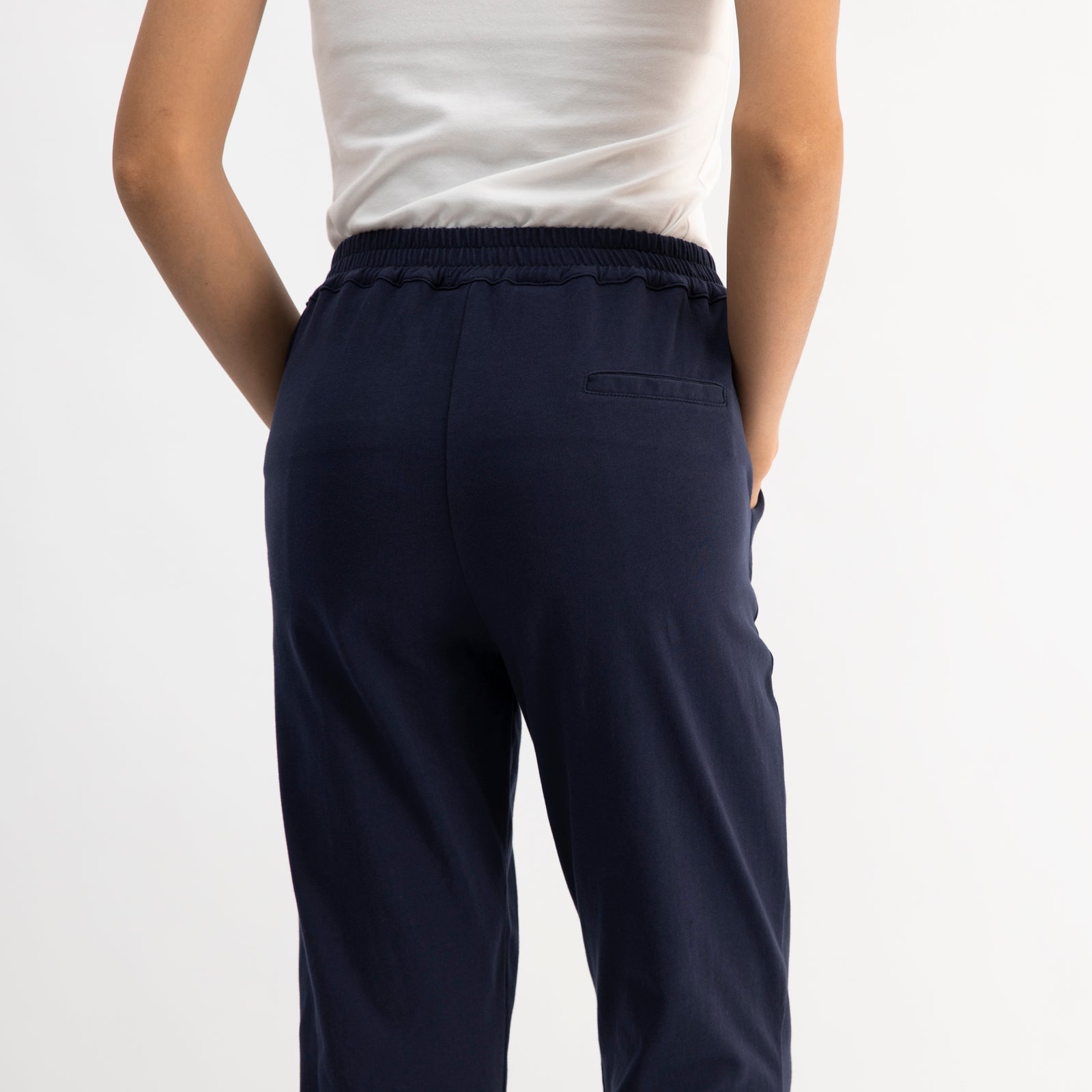 Slouch Pant | Navy-Dorsu-stride