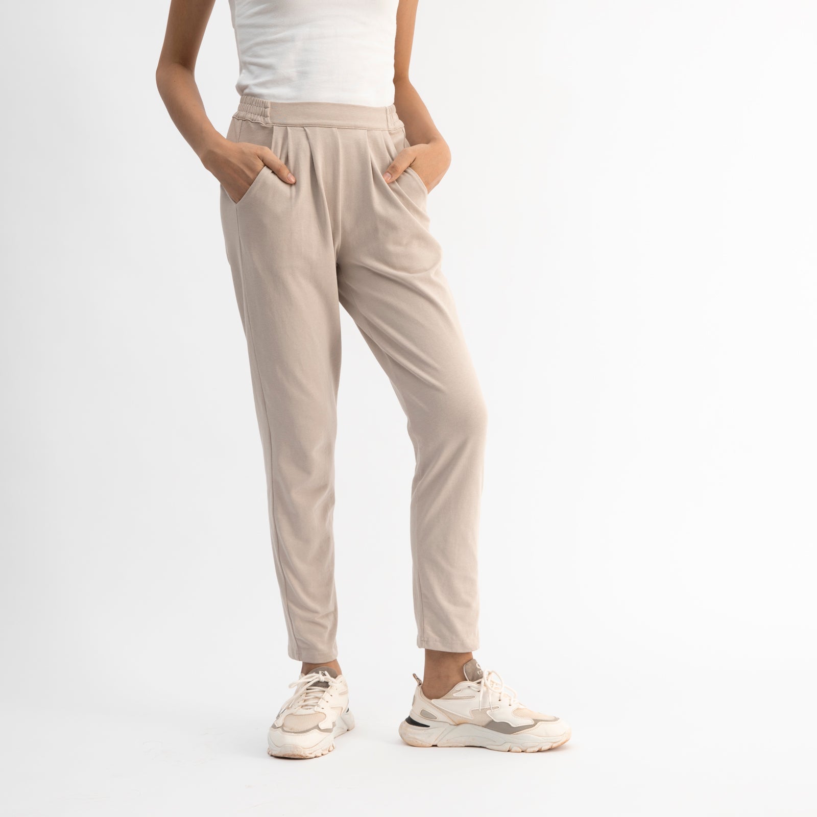 Slouch Pant | Stone-Dorsu-stride