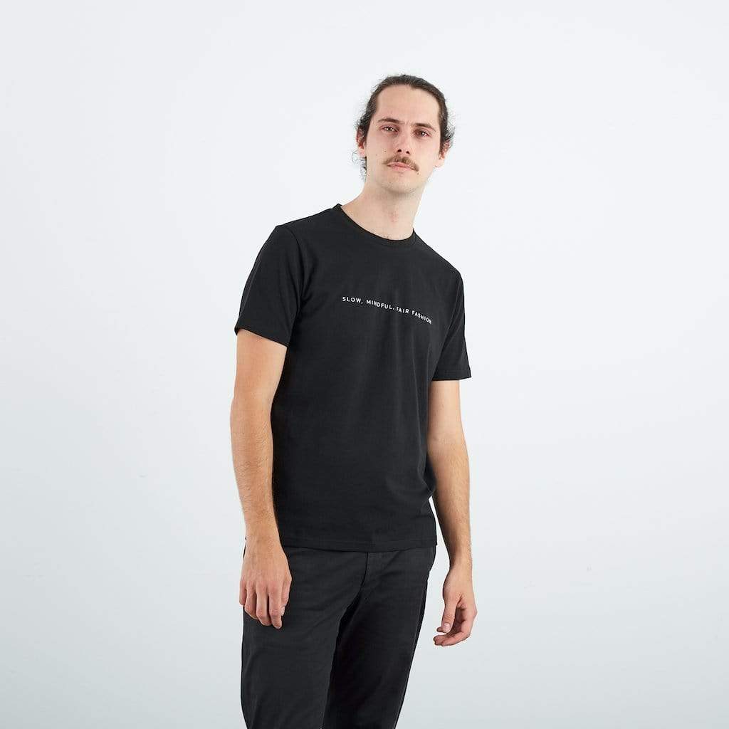 SMFF Men's T-Shirt | Black-Dorsu-stride