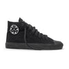Sneakers Hitops All Black Organic Fairtrade-Etiko-stride