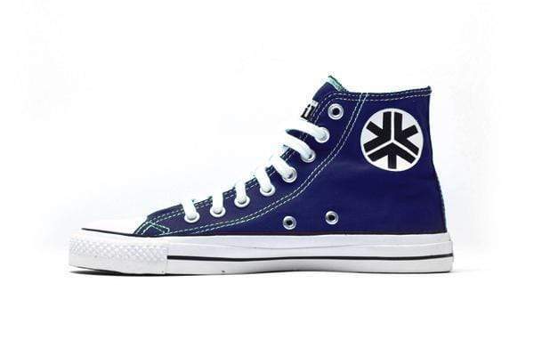 Sneakers Hitops Blue Organic Fairtrade-Etiko-stride