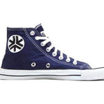 Sneakers Hitops Blue Organic Fairtrade-Etiko-stride
