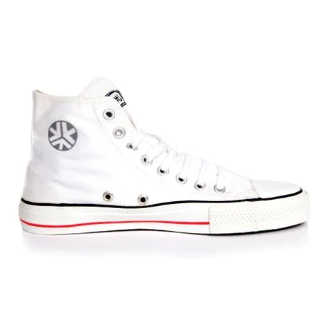 Sneakers Hitops White Organic Fairtrade-Etiko-stride