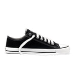 Sneakers Lowcuts Black & White Organic Fairtrade-Etiko-stride