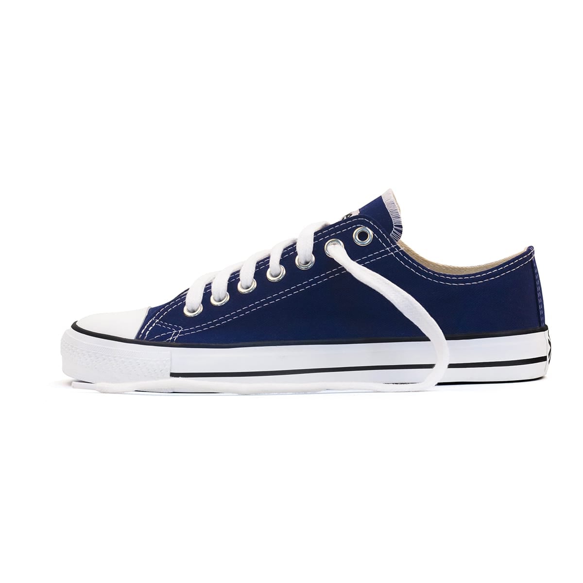 Sneakers Lowcuts Blue Organic Fairtrade-Etiko-stride